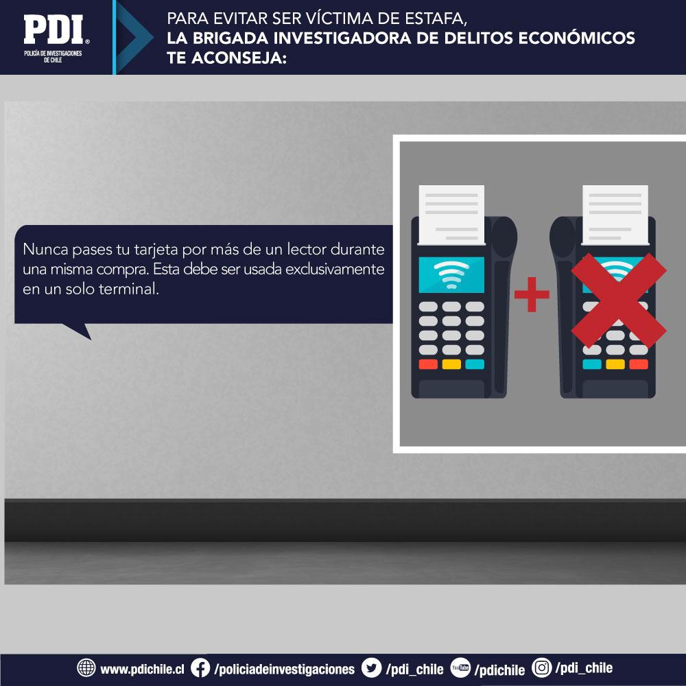 PDI llama a tomar resguardos en Fiestas Patrias  y entrega recomendaciones para evitar fraudes