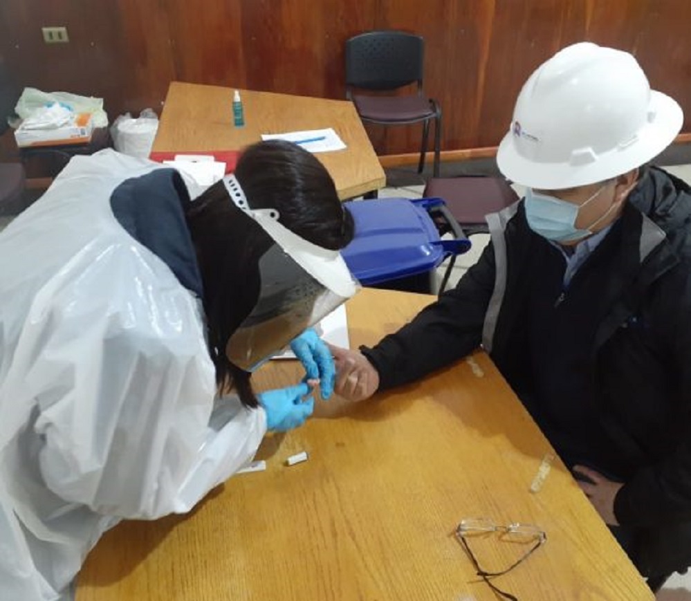Epaustral ejecuta campaña de aplicación de test rápidos de Covid-19 a sus trabajadores en toda la región de Magallanes