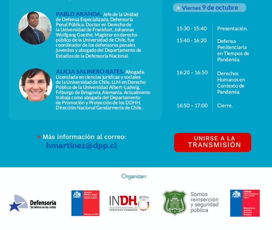 Temas de DDHH en el sistema penitenciario se analizarán en jornada final de seminarios regionales