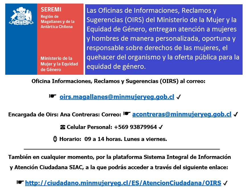 SEREMI de la Mujer repudia acto de violencia ocurrido hoy en Punta Arenas