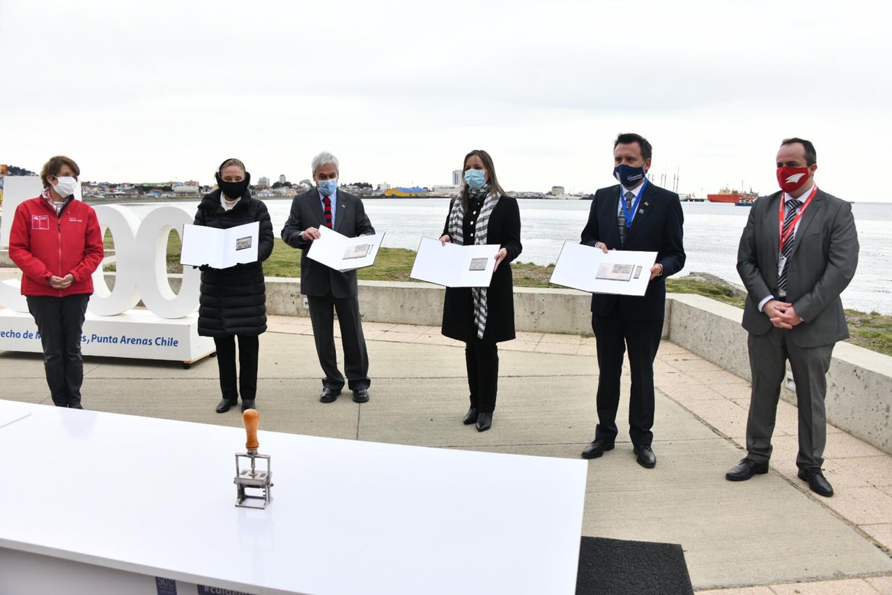 Correoschile Conmemora los 500 años del Estrecho de Magallanes con lanzamiento de sello postal