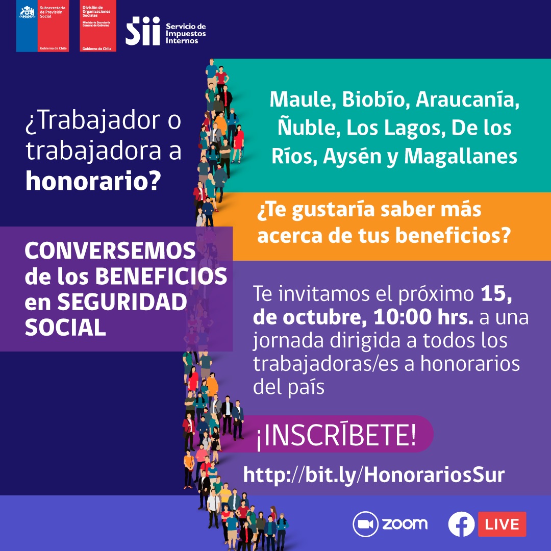 Organizan primer encuentro virtual sobre beneficios para trabajadores a honorarios