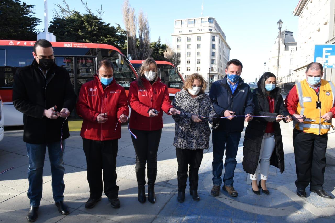 Se inauguró nueva red de buses urbanos en Punta Arenas