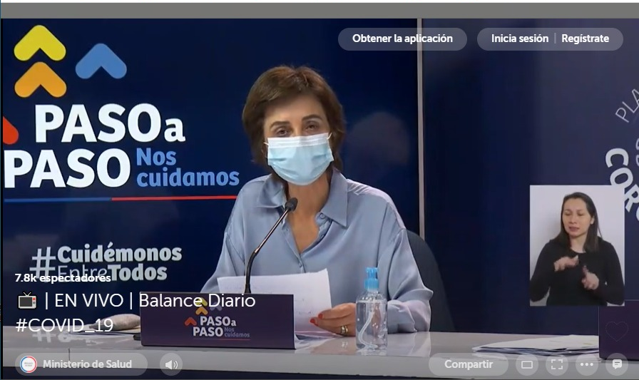 Subsecretaria Paula Daza: «Hoy Magallanes está viviendo una situación crítica y hacemos un llamado   a las personas a usar las mascarillas en sus casas»