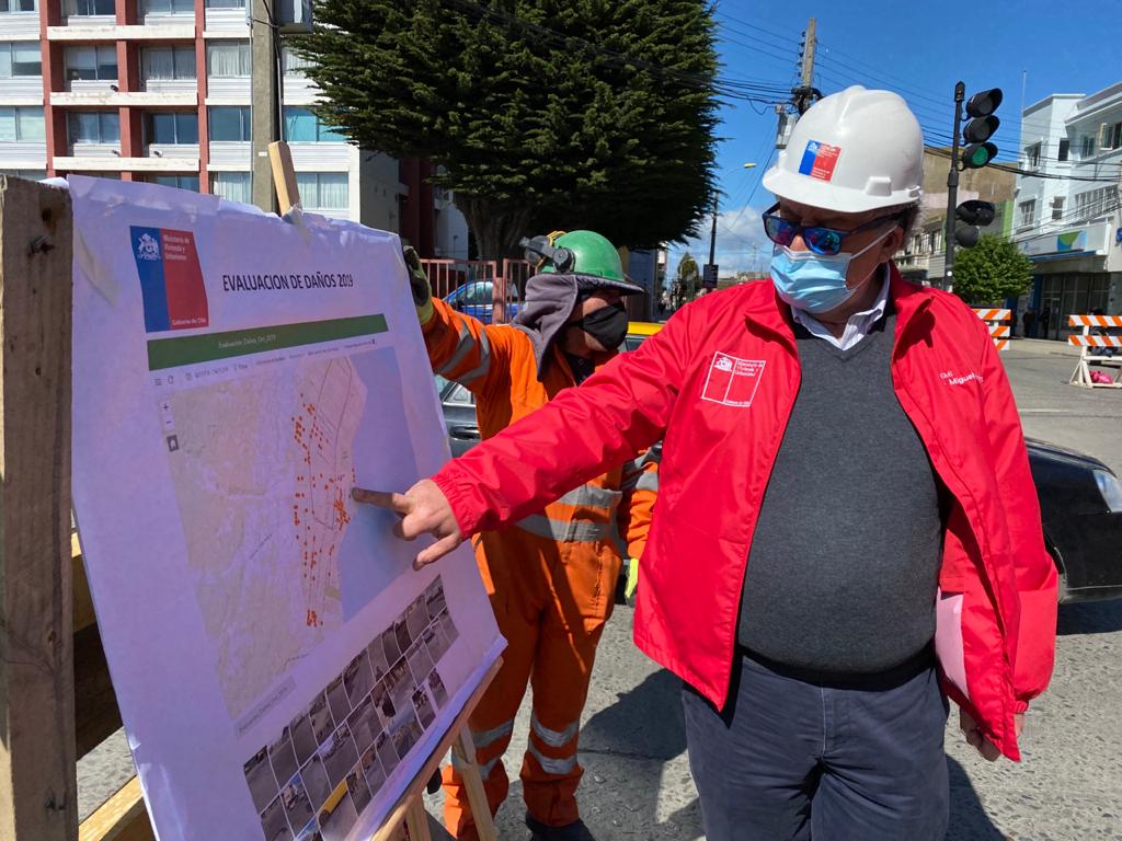 Minvu interviene 160 sectores vandalizados en Punta Arenas producto del estallido social