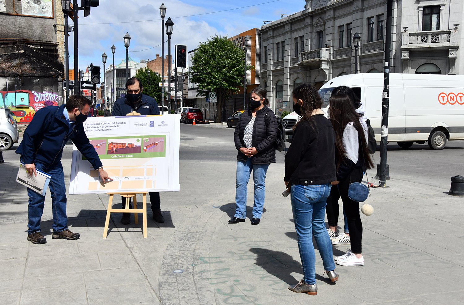Peatonalizar Bories, hermosear el centro y potenciar calle O´Higgins, son parte de la propuesta municipal para reactivar el comercio