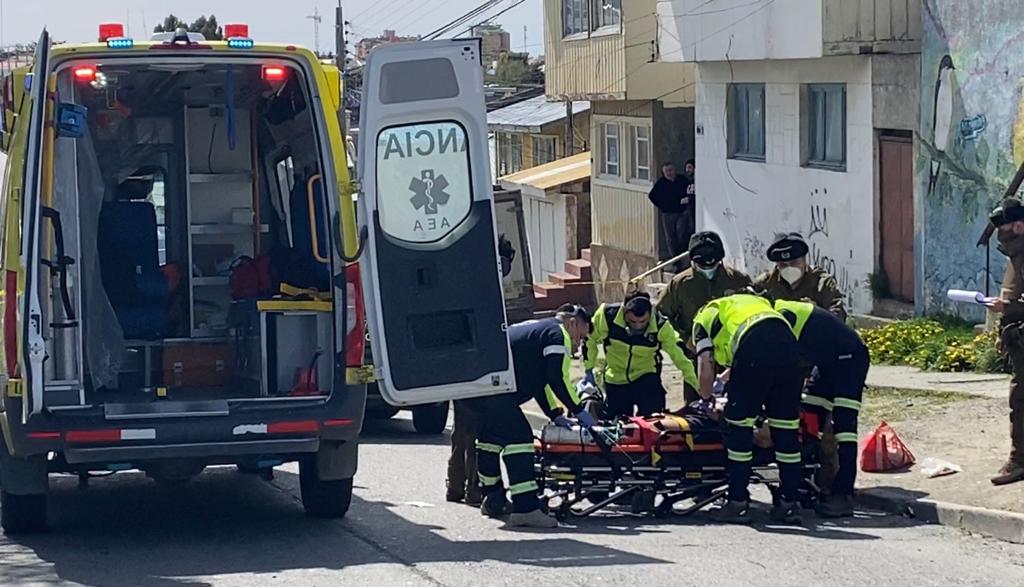 Mujer de 77 años sufrió grave atropello en sector sur de Punta Arenas