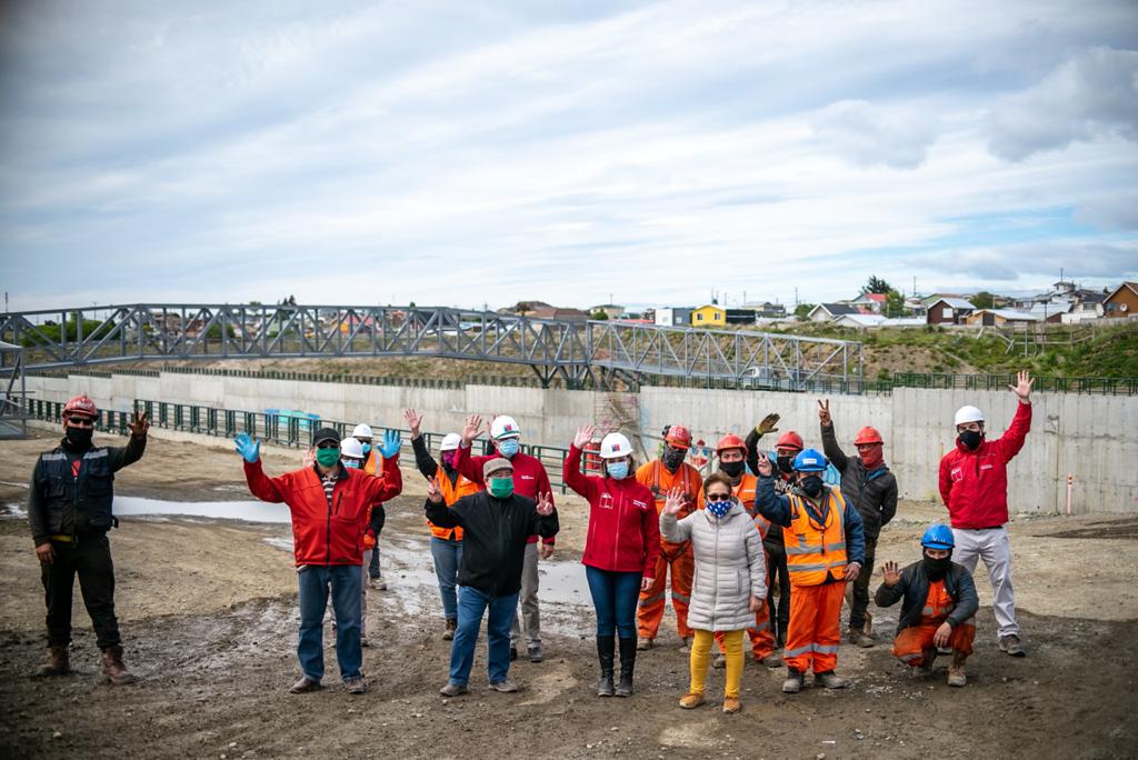 En diciembre finalizarán parte de las obras del Río de Las Minas de Punta Arenas
