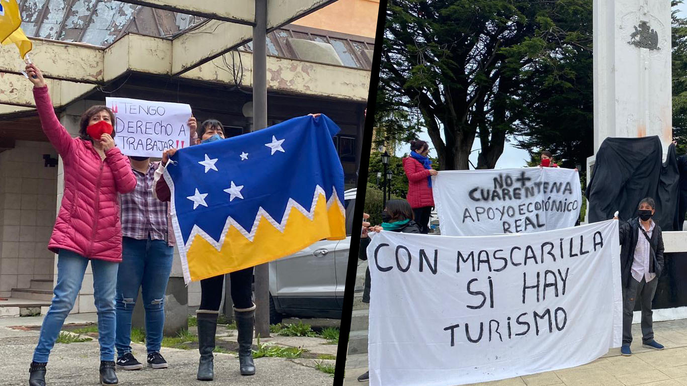 Crisis Económica: Comercio establecido, rubro gastronómicos y turístico de Magallanes piden soluciones urgentes al gobierno.