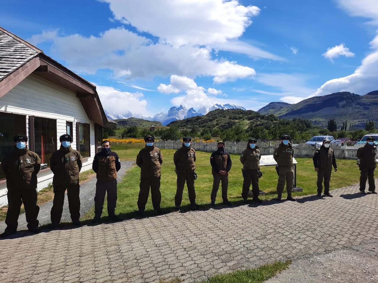Carabineros instala una tenencia temporal en el Parque Nacional Torres del Paine