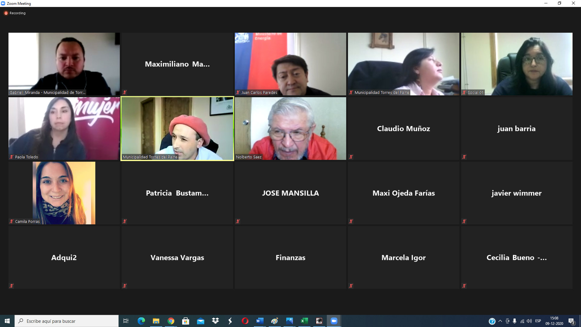 Funcionarios municipales de Torres del Paine se capacitaron en eficiencia energética