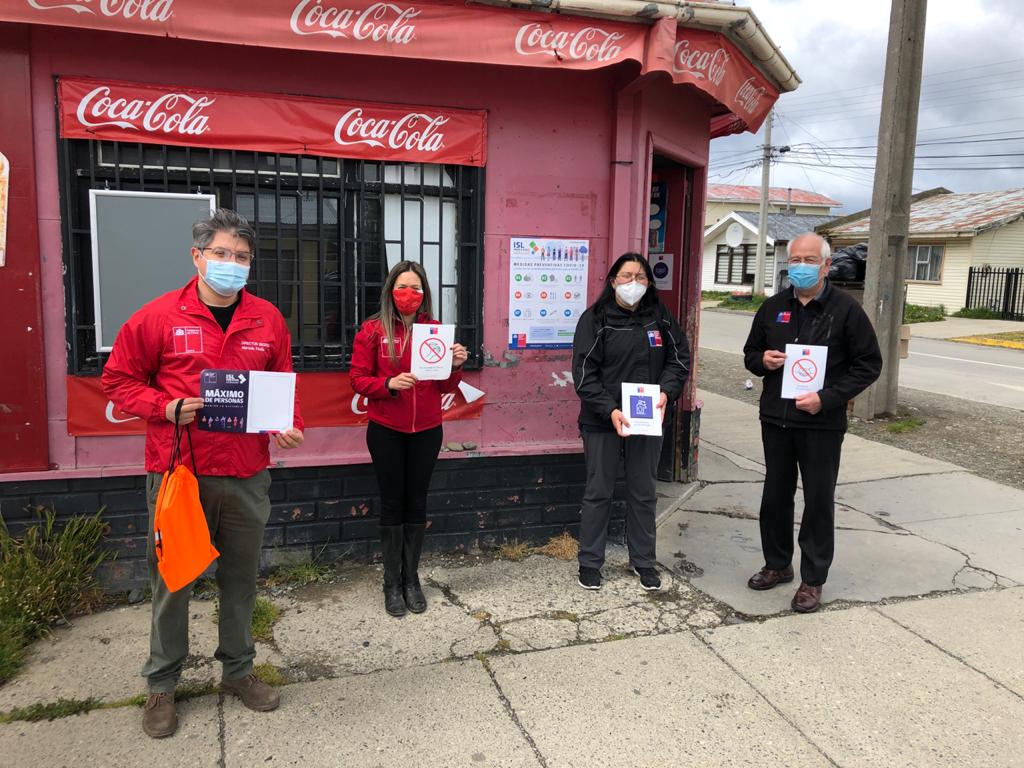 Más de 200 pequeños locales se han recorrido con entrega de elementos de prevención del Covid-19