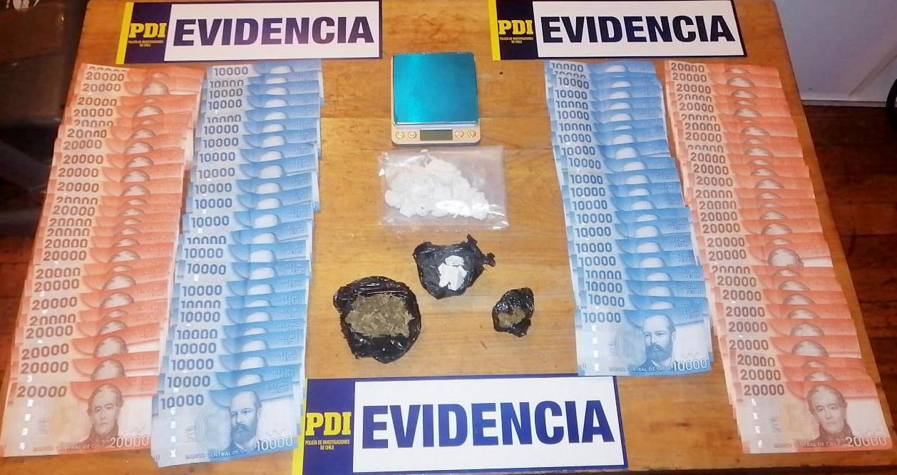 PDI detuvo en Porvenir a banda dedicada al microtráfico de drogas