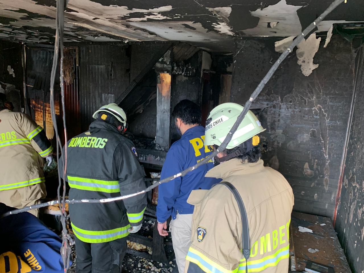 PDI detuvo al presunto autor del incendio de una vivienda ocurrido en octubre en Puerto Natales