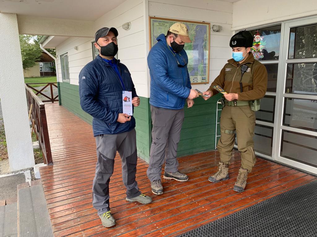 Carabineros inician campaña hacia excursionistas del Monte Tarn al suroeste de Punta Arenas