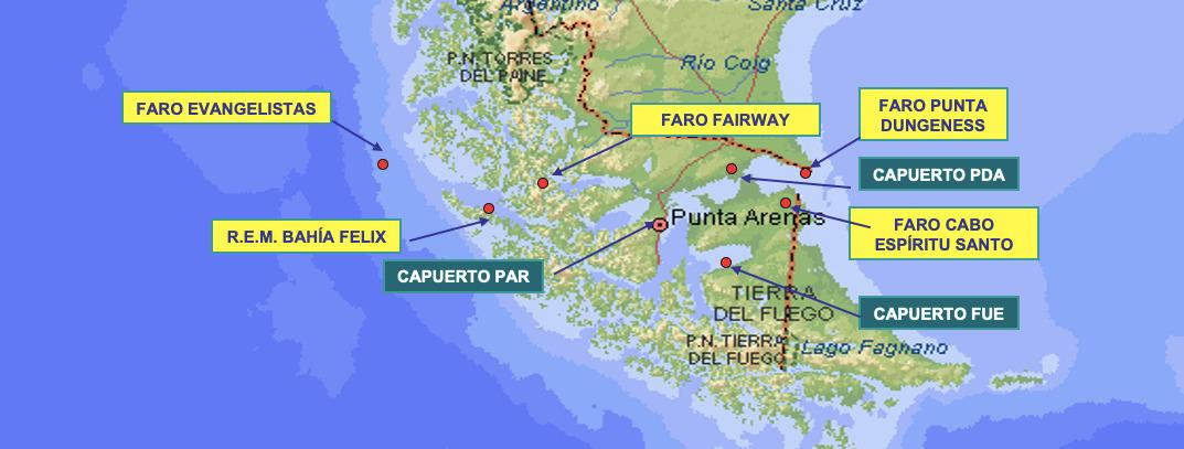 Armada realiza labores de vigilancia a pesqueros internacionales, de paso por el estrecho de Magallanes