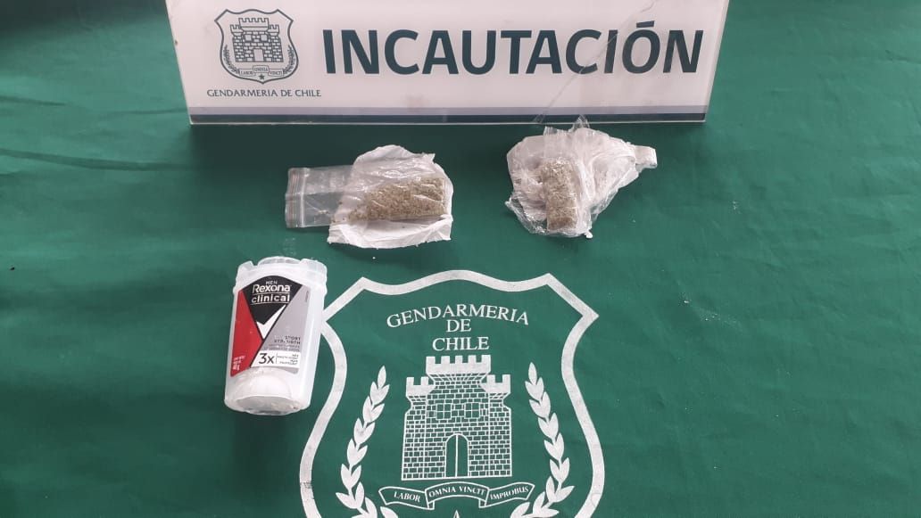 Gendarmería incauta cannabis en encomienda dirigida a un interno del Centro Penitenciario de Punta Arenas