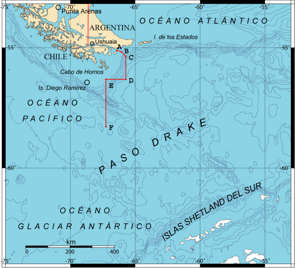 Nuevo sismo se registró en la Antártica a 320 km al Este de la Base Frei