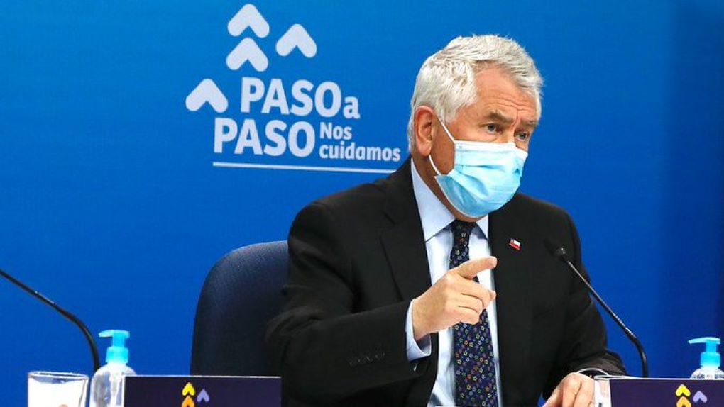 Ministro de Salud dr. Enrique Paris advierte sobre incremento de contagios por covid-19