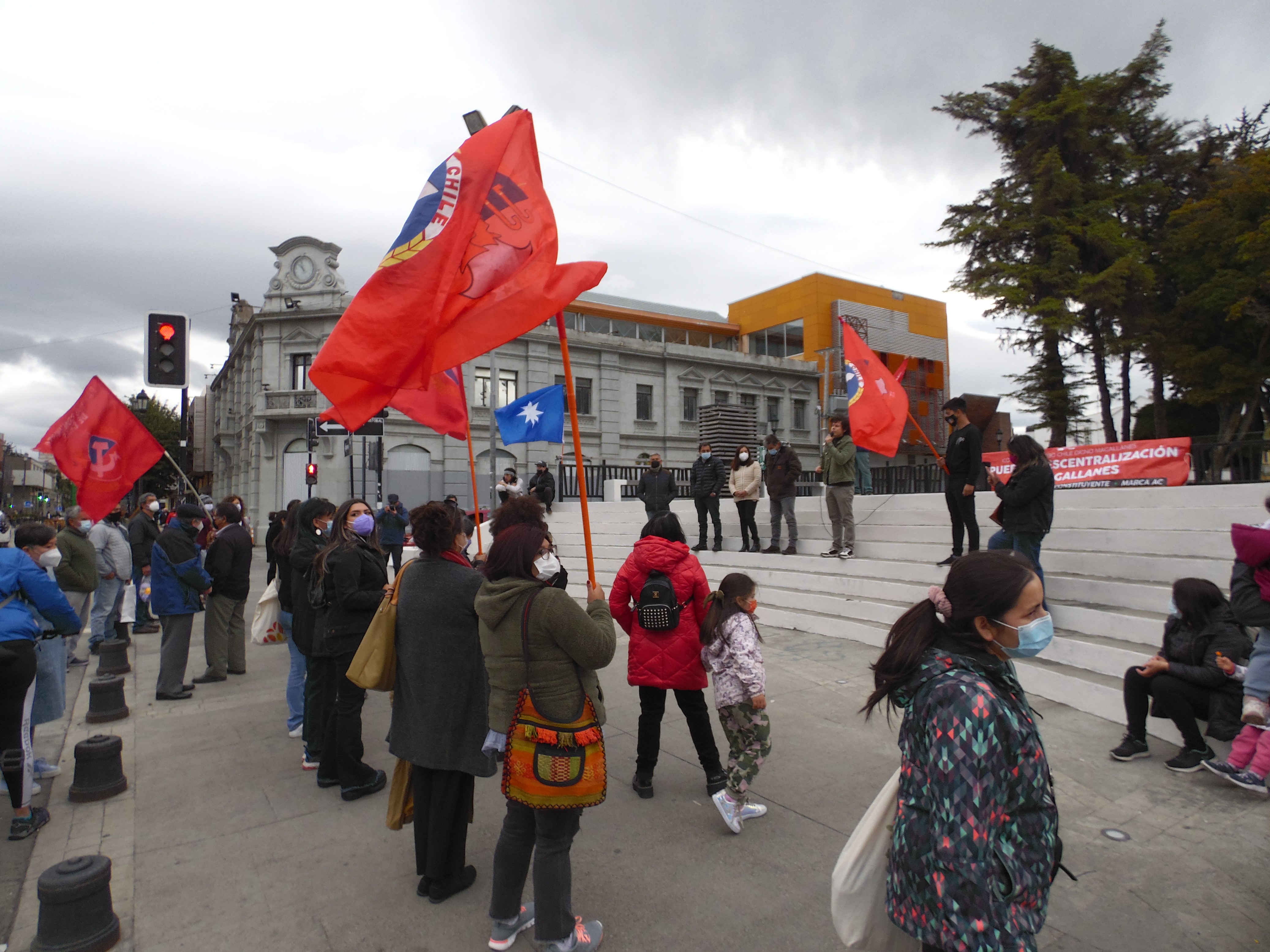 Partido Comunista de Magallanes lanzó campaña electoral y presentó candidaturas para el 11 de abril