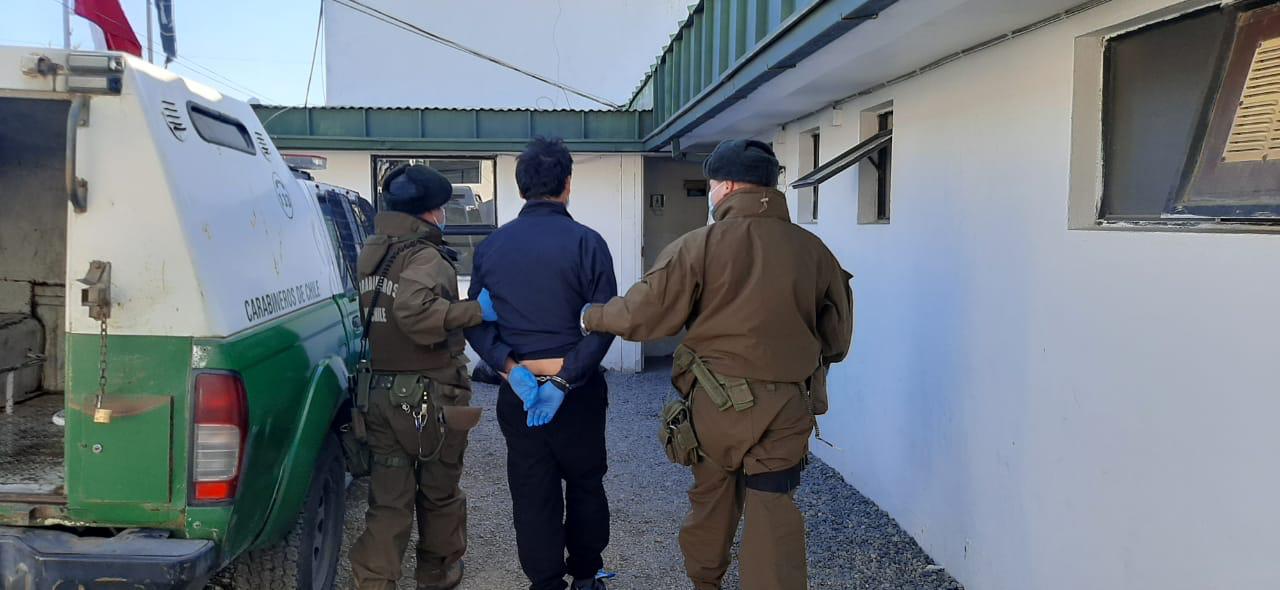 Un detenido por agresión con arma blanca ocurrida anoche en el centro de Punta Arenas