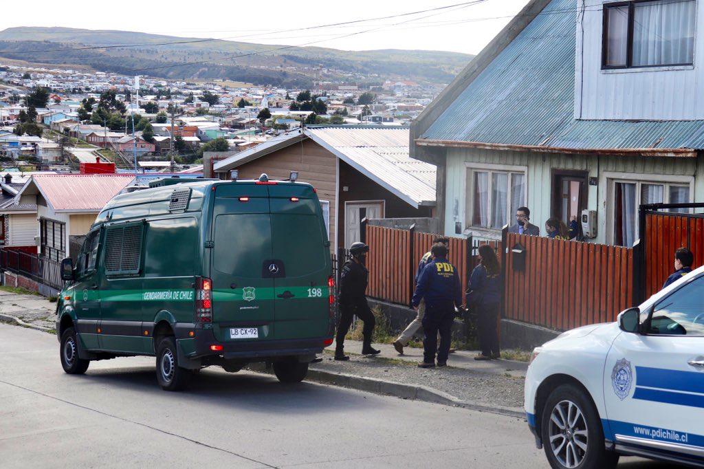 Efectúan reconstitución de escena de parricidio perpetrado en febrero de 2018 en Punta Arenas