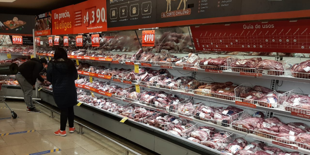 Índice de Ventas de Supermercados a precios constantes, presentó un alza de 16,5% en doce meses