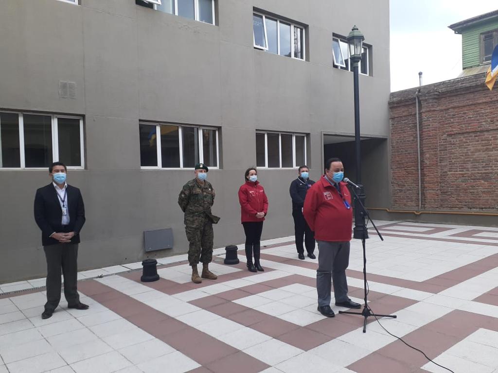 Con minuto de silencio por magallánicos (as) fallecidos, autoridades regionales conmemoraron un año desde la llegada del covid-19 a Magallanes