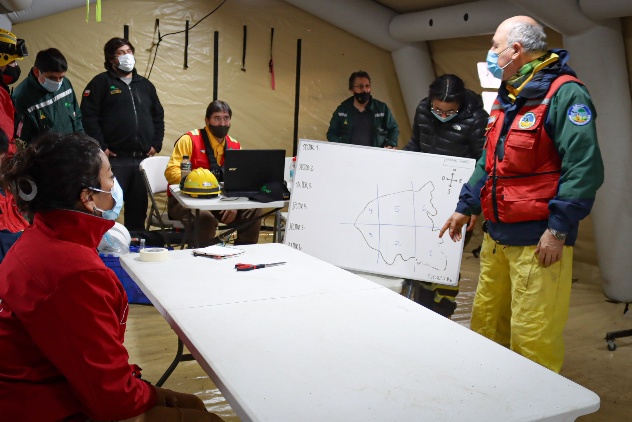 Estado de situación de incendio en Puerto Natales – Día 3