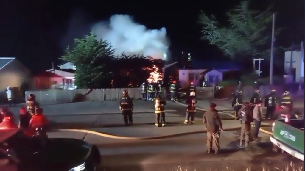 Incendio en sector Río de los Ciervos destruyó una bodega