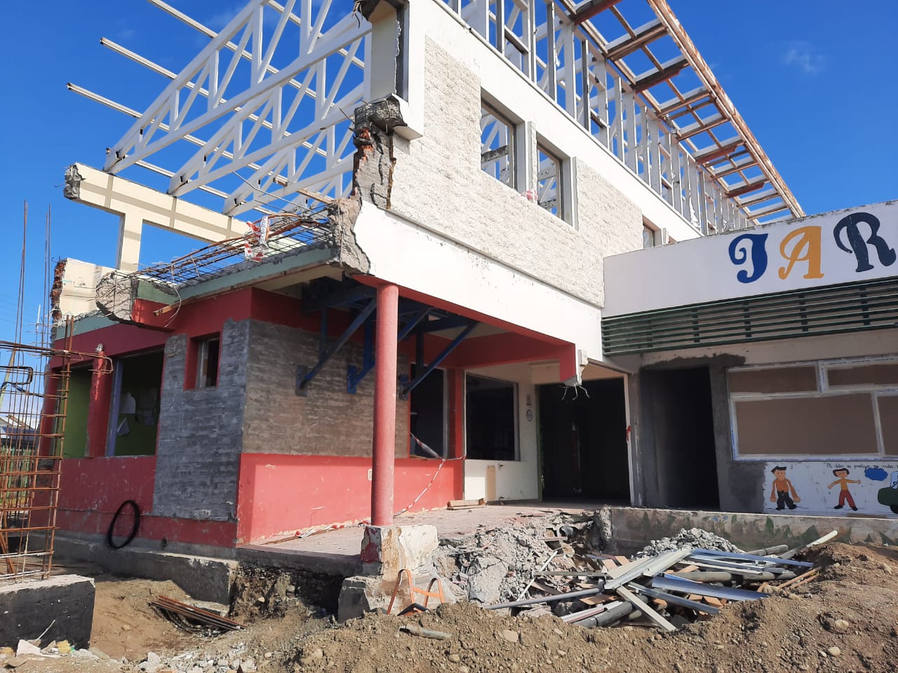 MOP ejecuta obras de ampliación y remodelación del Jardín Infantil Vientos del Sur