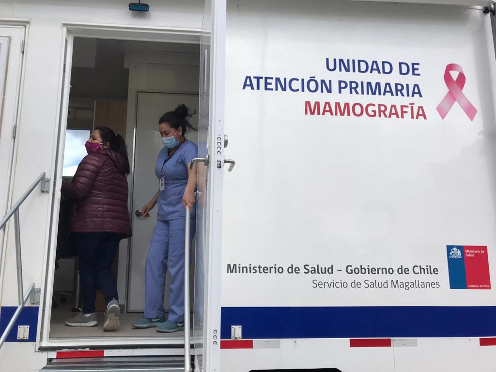 Mamógrafo móvil: 365 exámenes se han realizado en solo tres meses en la región de Magallanes