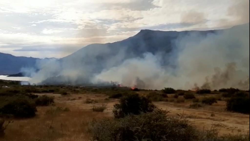 ONEMI declara alerta amarilla para la comuna de Puerto Natales por incendio forestal