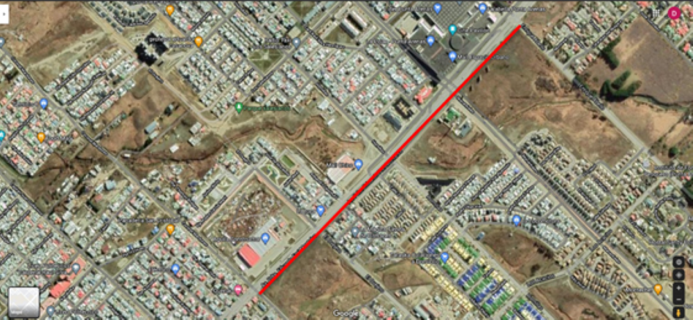 Construcción de cicloruta en Avenida Eduardo Frei de Punta Arenas presenta un 70 por ciento de avance