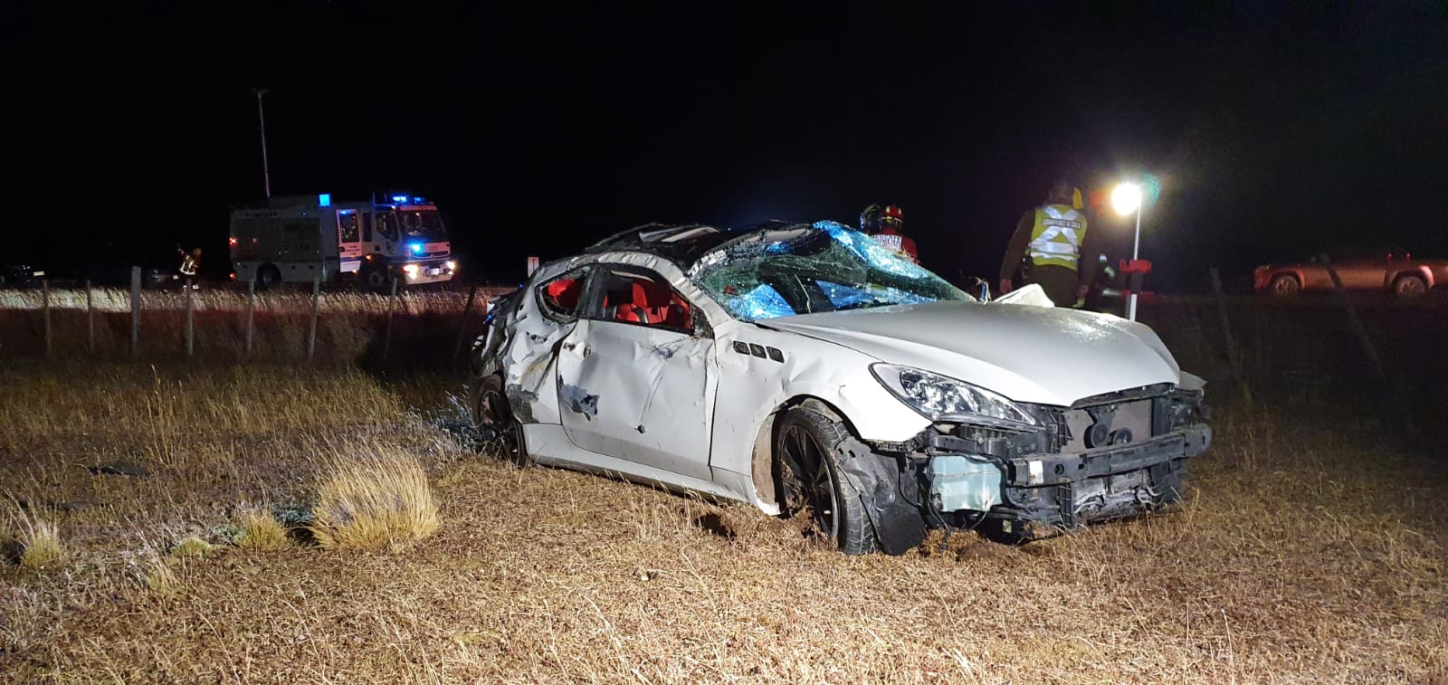 Accidente en la ruta 9 cobra la vida de un hombre: vehículo embistió un animal.