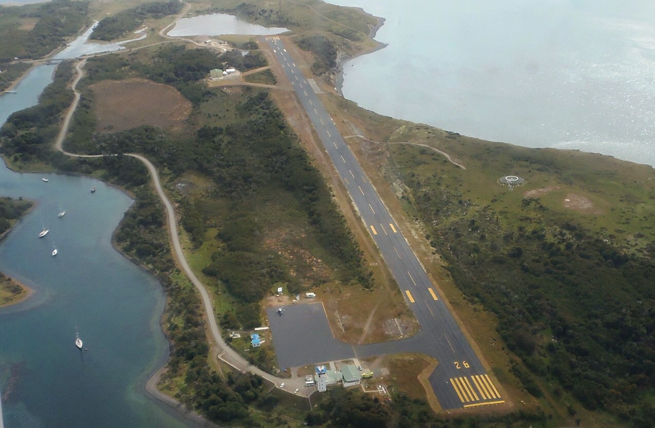 MOP adjudica obras para ampliar terminal del aeródromo de Puerto Williams.