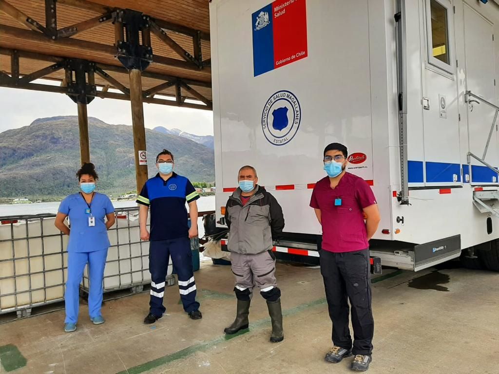Mamógrafo móvil del Servicio de Salud Magallanes llegó por primera vez a Puerto Edén: trece mujeres accedieron a un diagnóstico oportuno