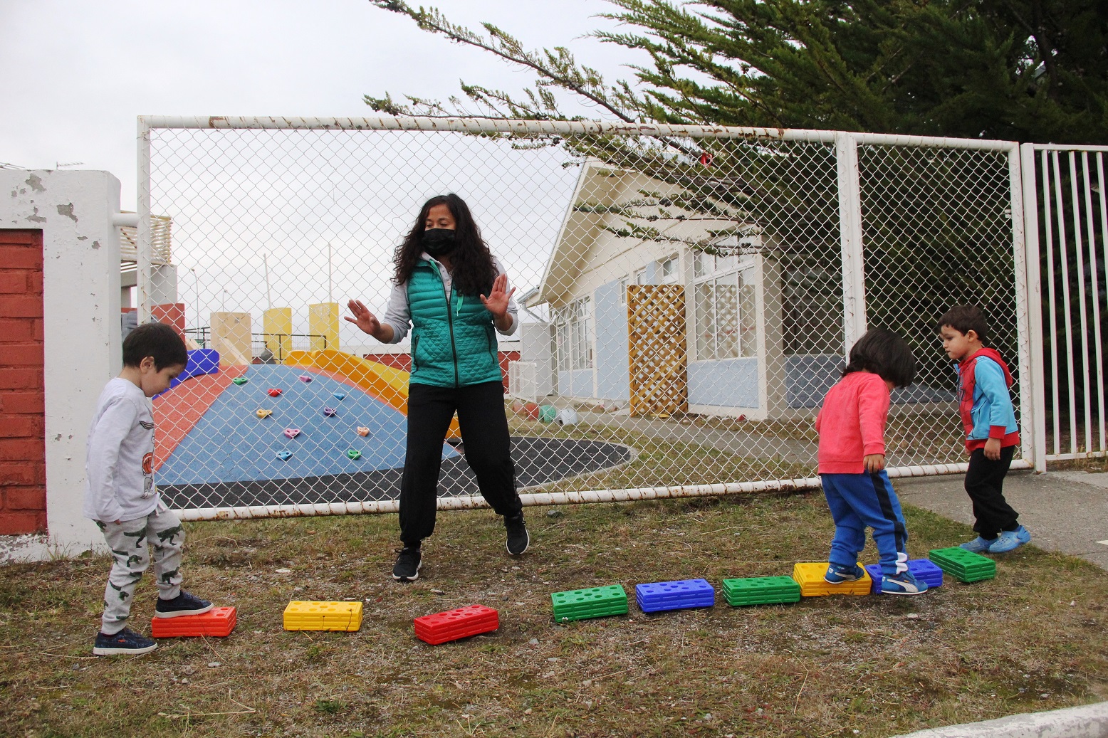 Niñas y niños de la JUNJI Magallanes celebraron el Día Mundial de la Actividad Física
