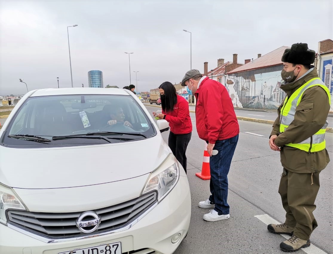Autoridades regionales y Carabineros llaman a evitar siniestros viales y anuncian fiscalizaciones para el fin de semana en Magallanes