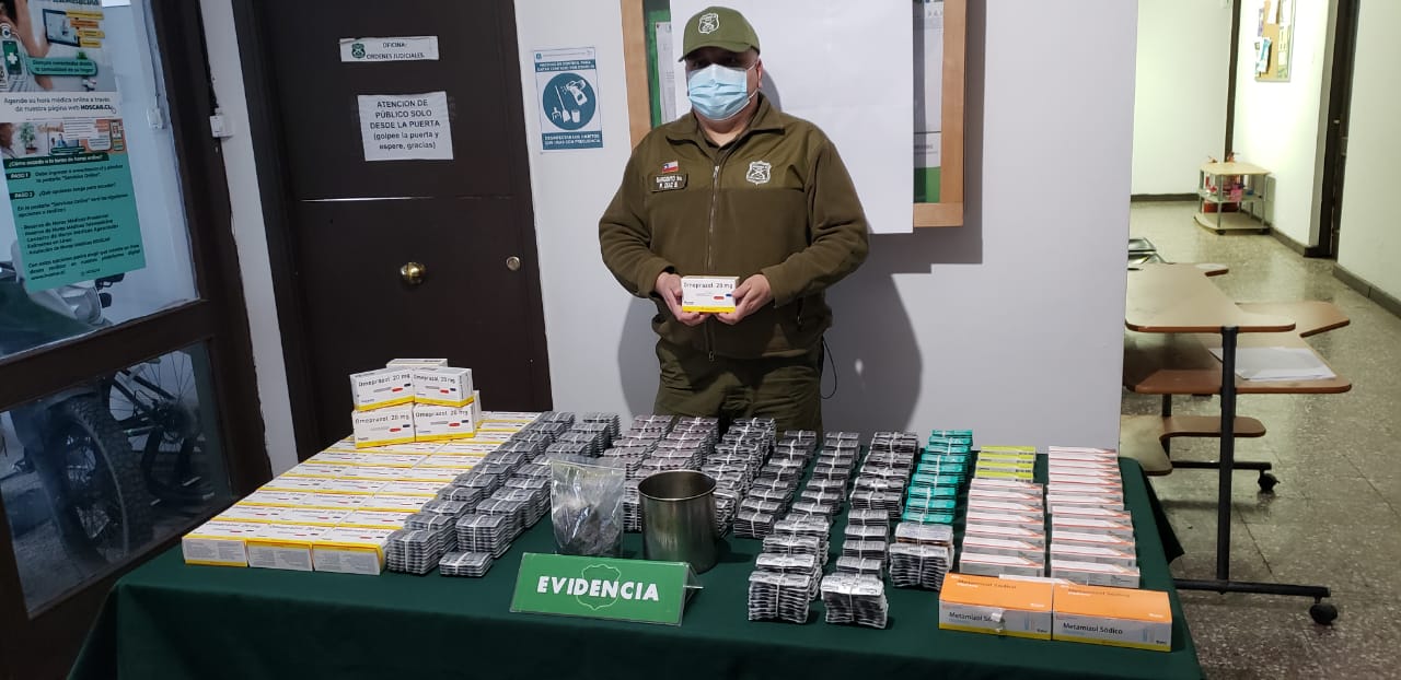 Natales: SIP y OS-7 de Carabineros detienen a hombre por infracción a la ley drogas.