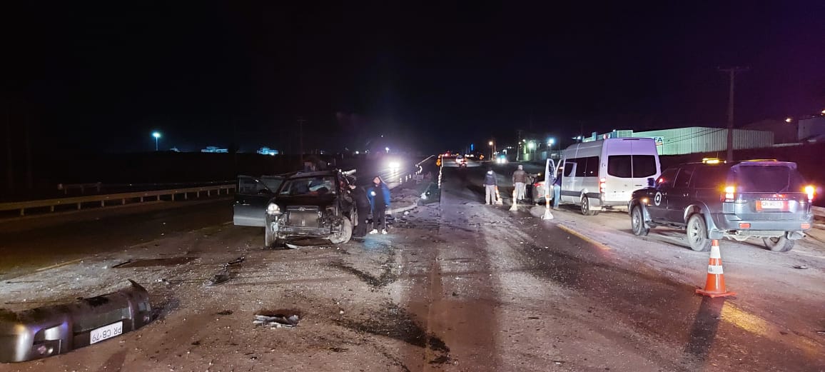 Esta mañana: Colisión de alta energía deja dos lesionados en la Ruta 9 Norte.