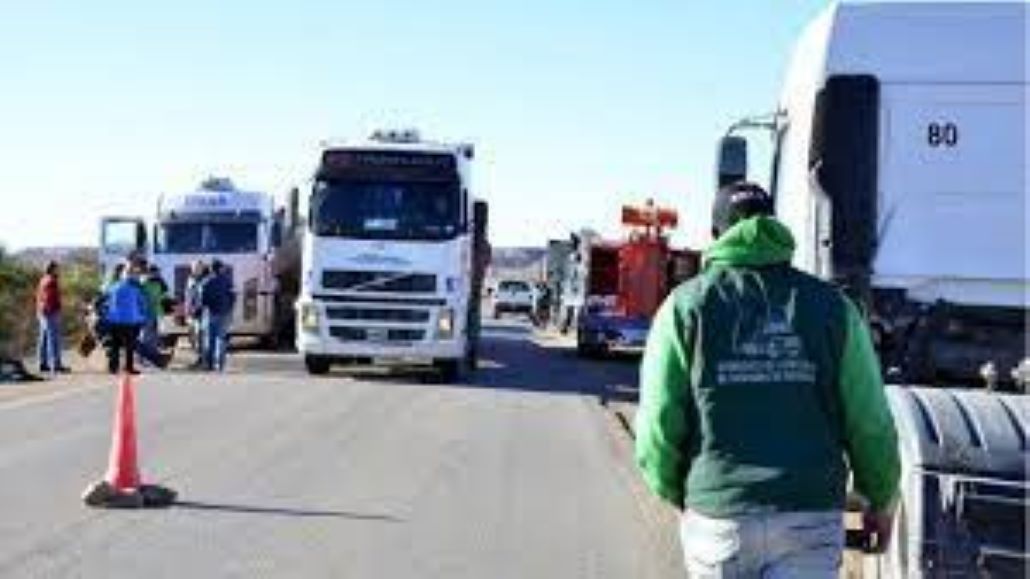 Hay 650 camiones parados a ambos lados de la frontera patagónica entre Chile y Argentina