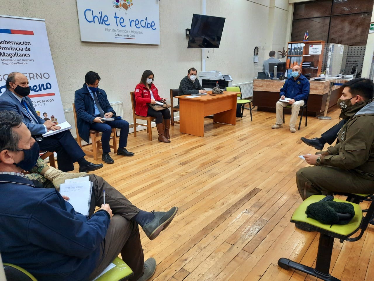 Comité policial se reúne con vecinos del sector Archipiélago de Chiloé