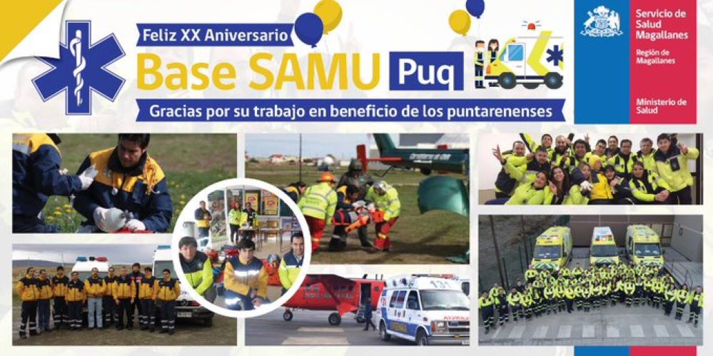 20 años conmemora el SAMU en Punta Arenas