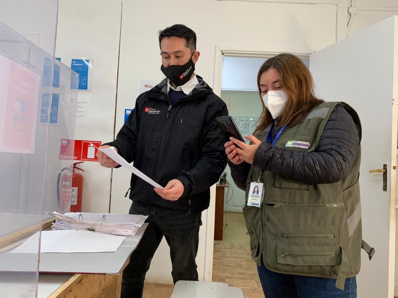 Cámara Chilena de la Construcción verifica en terreno cumplimiento de Protocolo Sanitario en obras de construcción en Magallanes