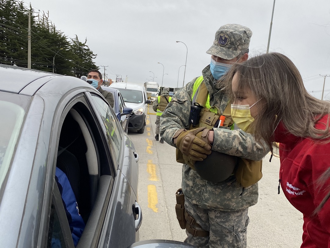 Intendenta Jenniffer Rojas anuncia puntos de control móviles y masiva fiscalización a vehículos, transeúntes y empresas