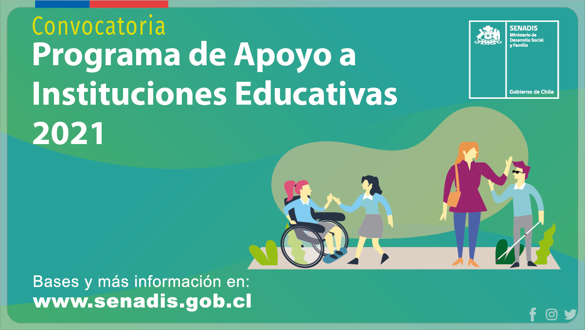 SENADIS presenta convocatoria nacional para la inclusión de estudiantes con discapacidad