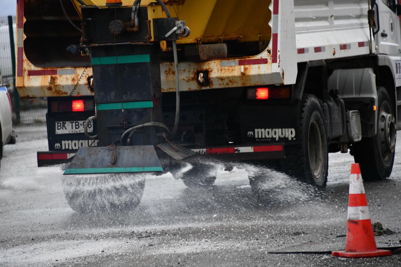 Municipio dispuso 400 toneladas de sal para el invierno.