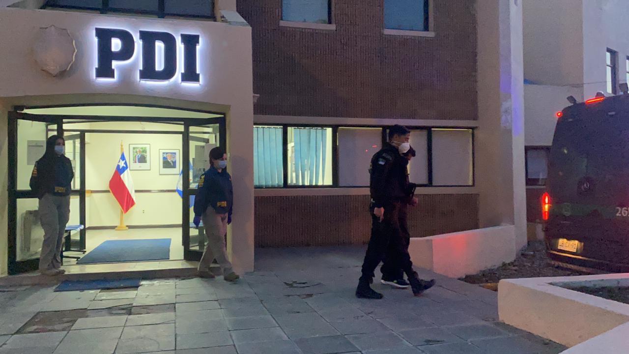 PDI de Punta Arenas detiene a presunto autor del delito de violación.
