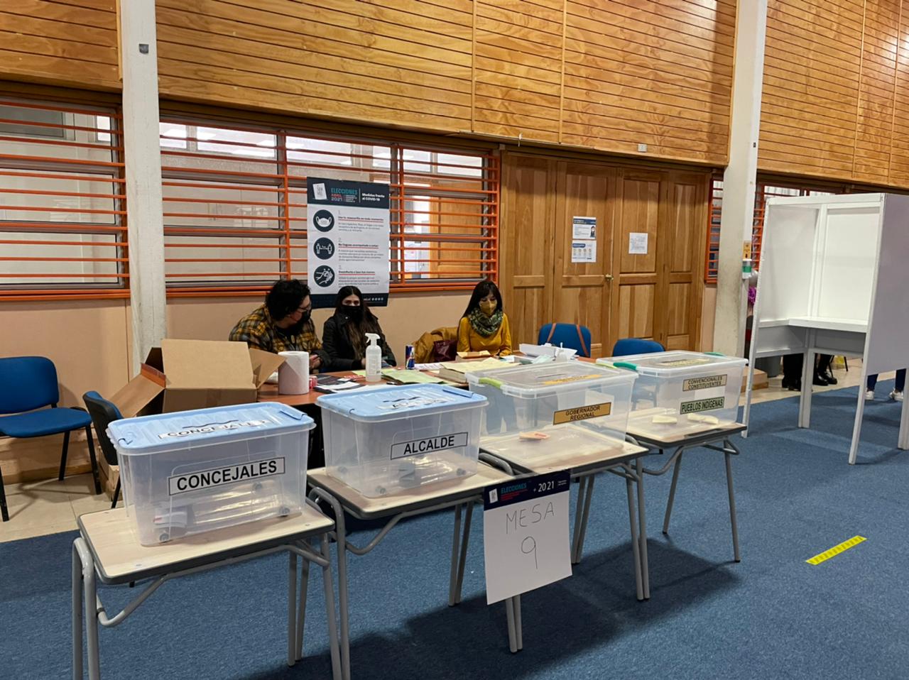 Se inició la constitución de mesas de sufragios este sábado 15 de mayo